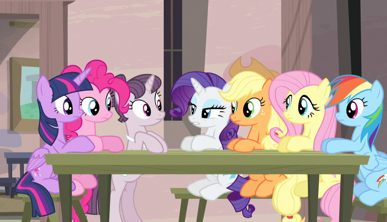 Image - Rarity "this is hardly the time for jokes" S5E1 